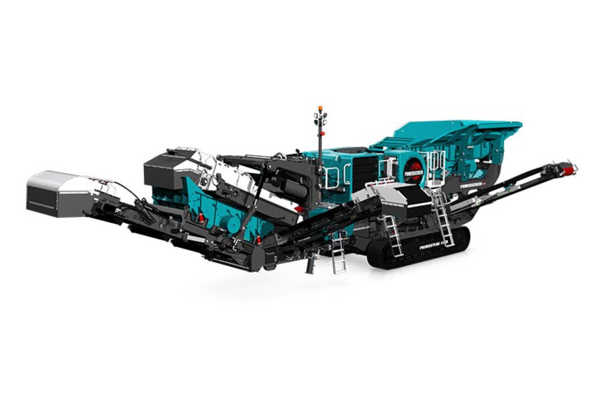 Jaw Crushers-Premiertrak 400X with Post-Screen from Powerscreen
